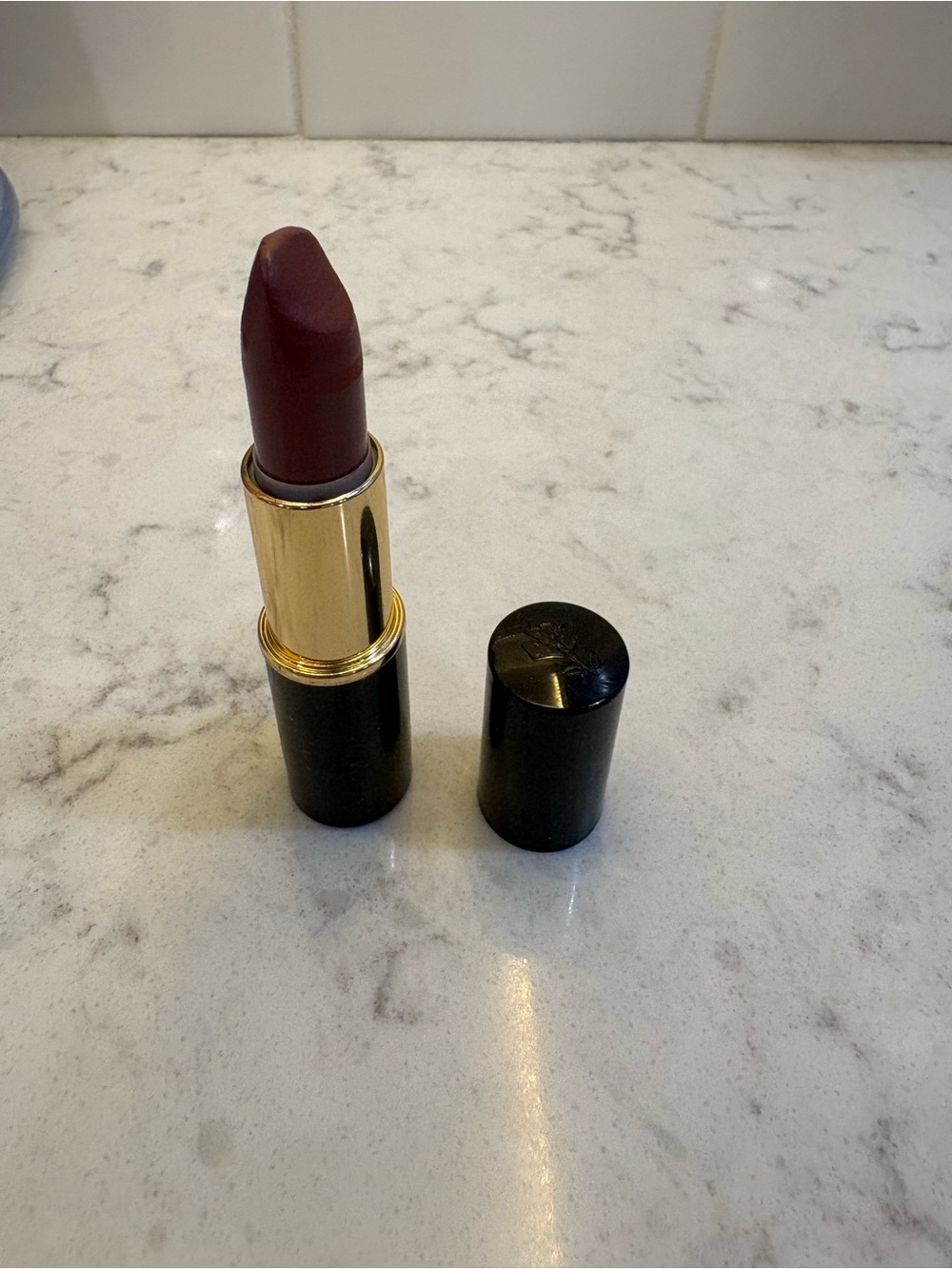 Lancome Rich Deep Plum Lipstick in Perfect Fig